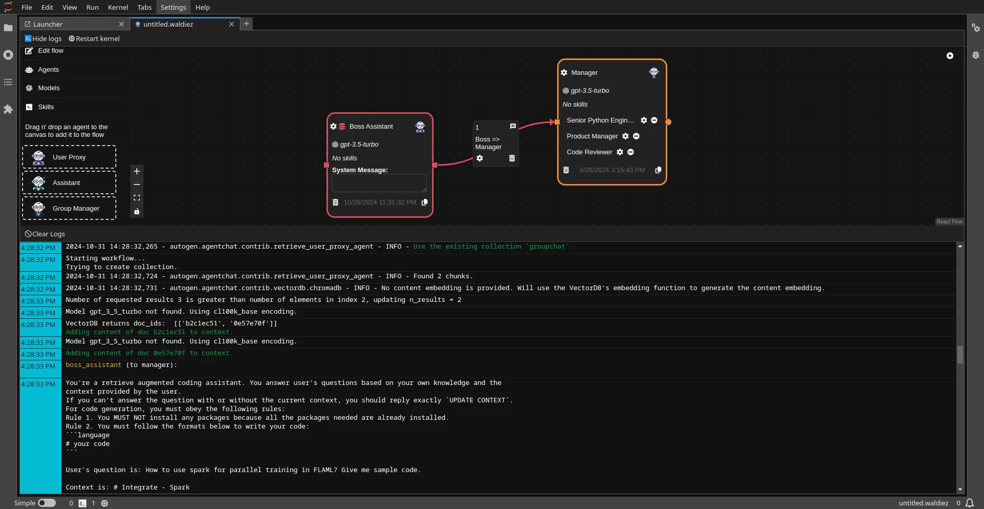 Example 7 overview