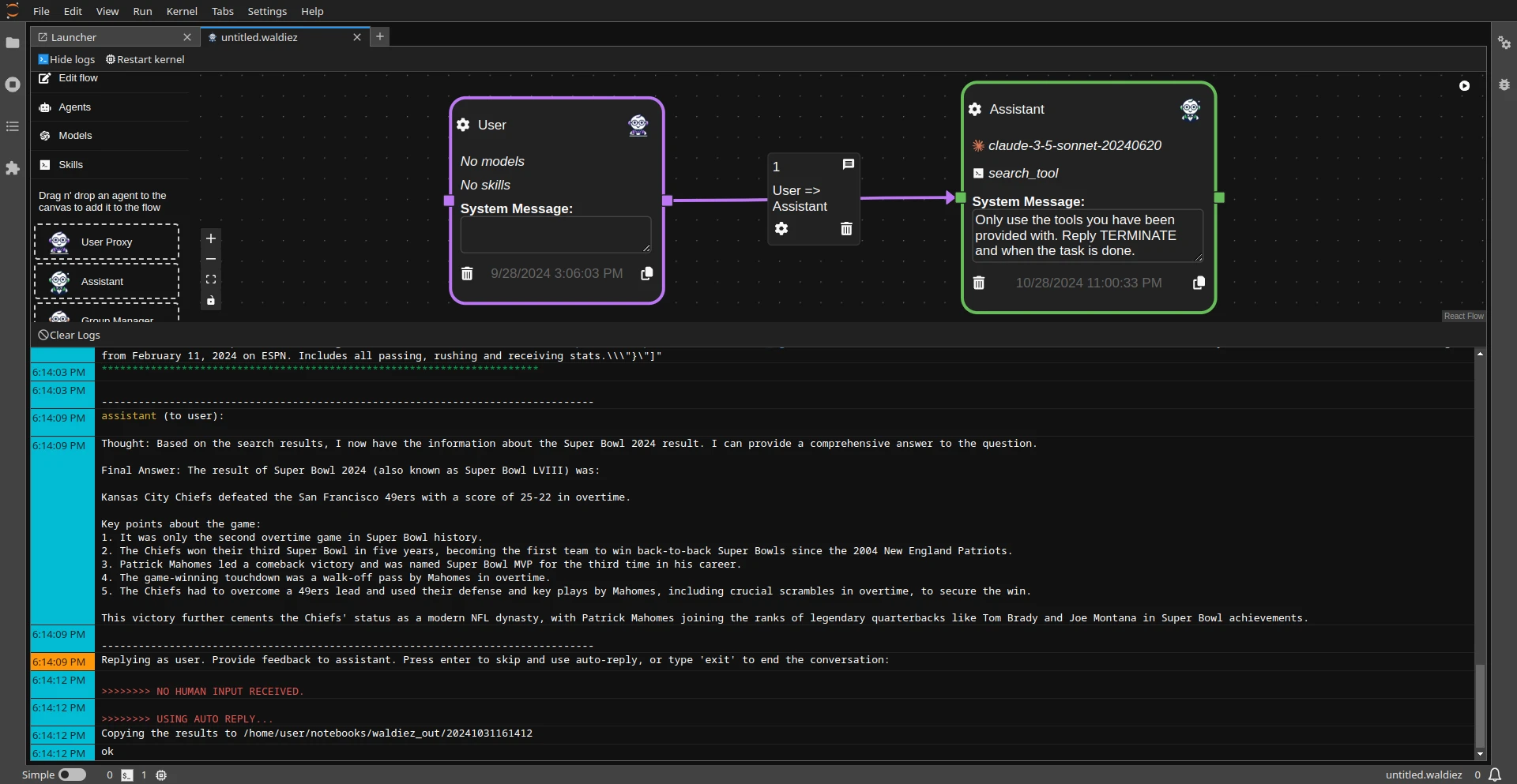 Example 8 overview